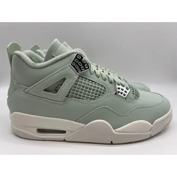 Jordan 4 Retro Seafoam Sail Women's Size 11 HV0823-003 New. - Picture 2 of 16